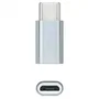 Nanocable Adaptador USB-C a Micro USB, Aluminio, Gris